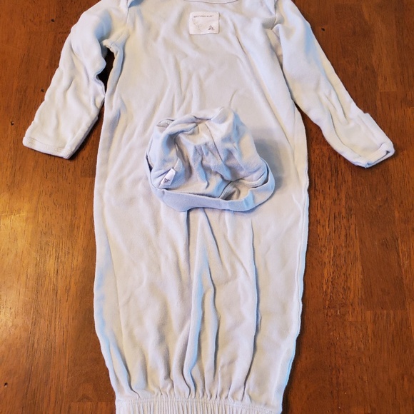 Burt's Bees Baby - One Size Night Sleeper with Hat - Picture 3 of 4